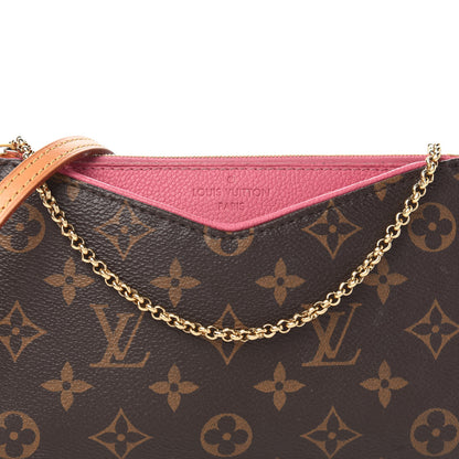 Louis Vuitton Monogram Pallas Clutch Rose Fizzy 10 of 10