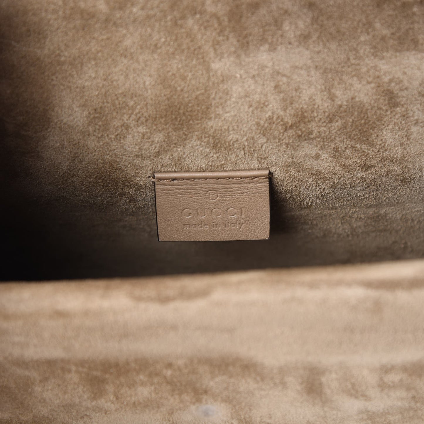 GG Supreme Monogram Mini Dionysus Shoulder Bag Taupe