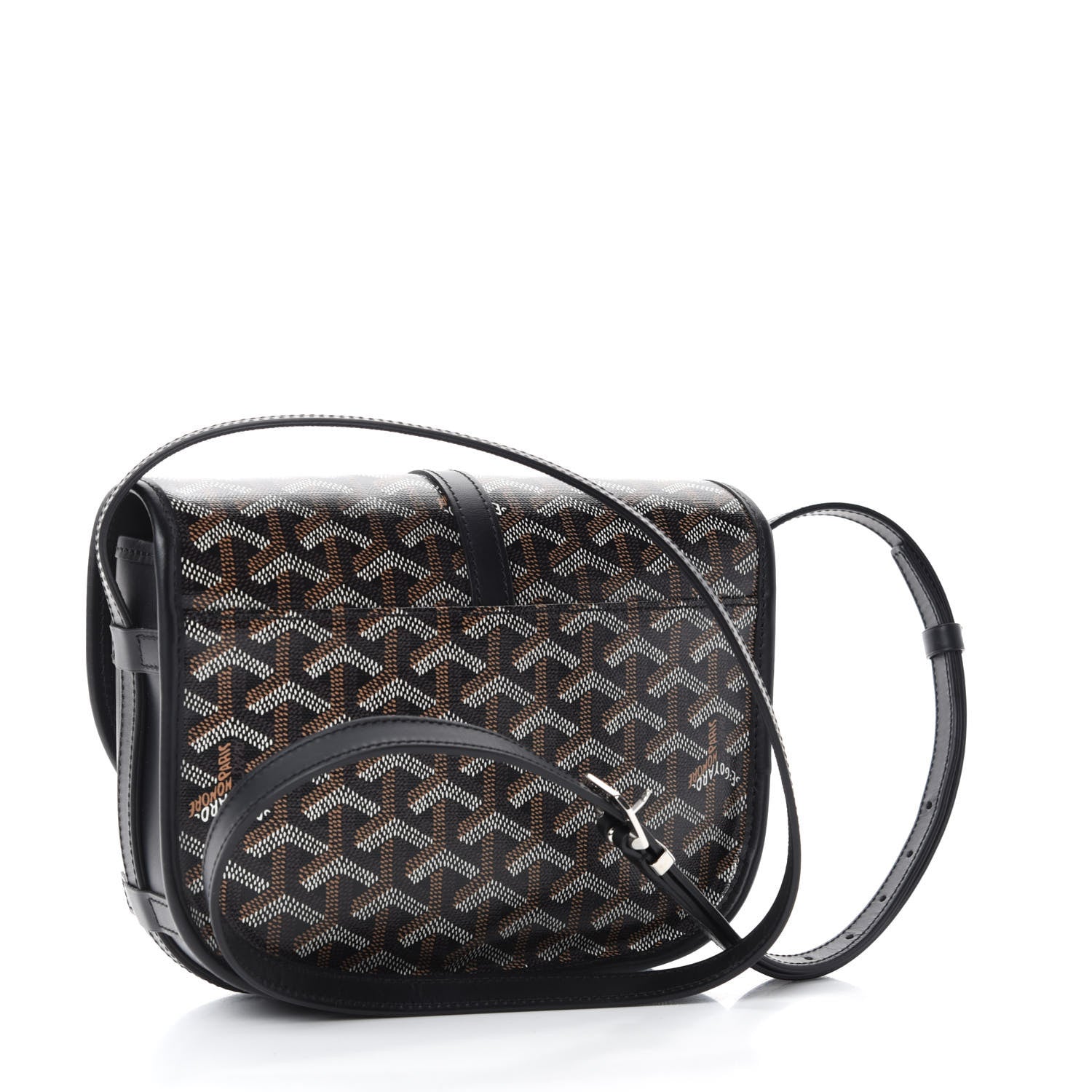 Goyard Goyardine Belvedere II PM Messenger Bag Black 3 of 9