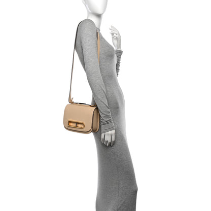 Delvaux Alpina Calfskin Lingot Crossbody Dune 2 of 10