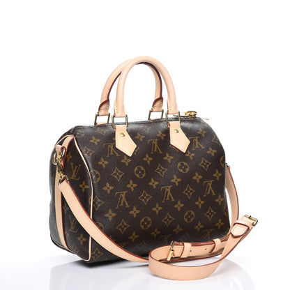 Louis Vuitton Monogram Speedy Bandouliere 25 4 of 9