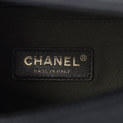 Chanel Caviar Quilted Medium Boy Flap Black 8 of 9