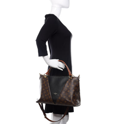 Louis Vuitton Monogram V Tote MM Black 3 of 11
