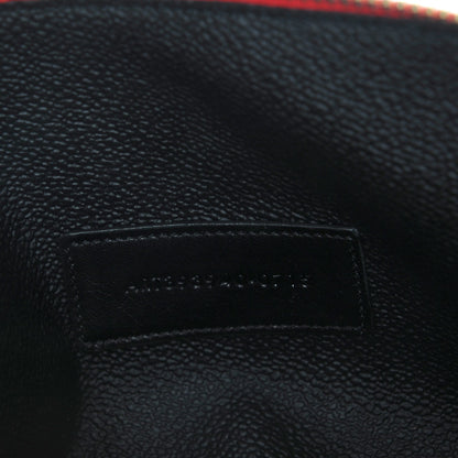 Saint Laurent Calfskin Cosmetic Case New Red 7 of 8