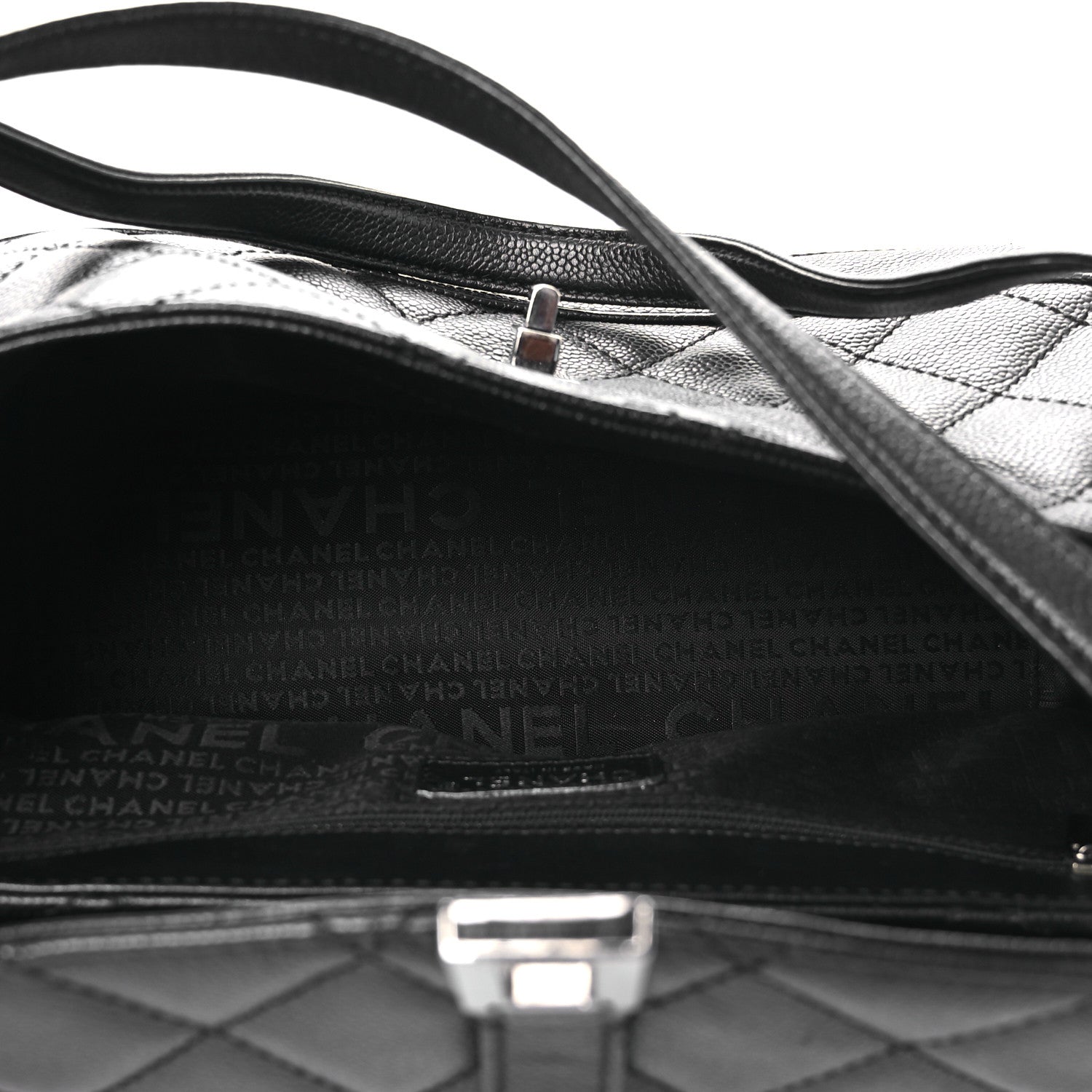 Chanel Caviar Quilted Small Mademoiselle Flap Bag Black 5 of 11