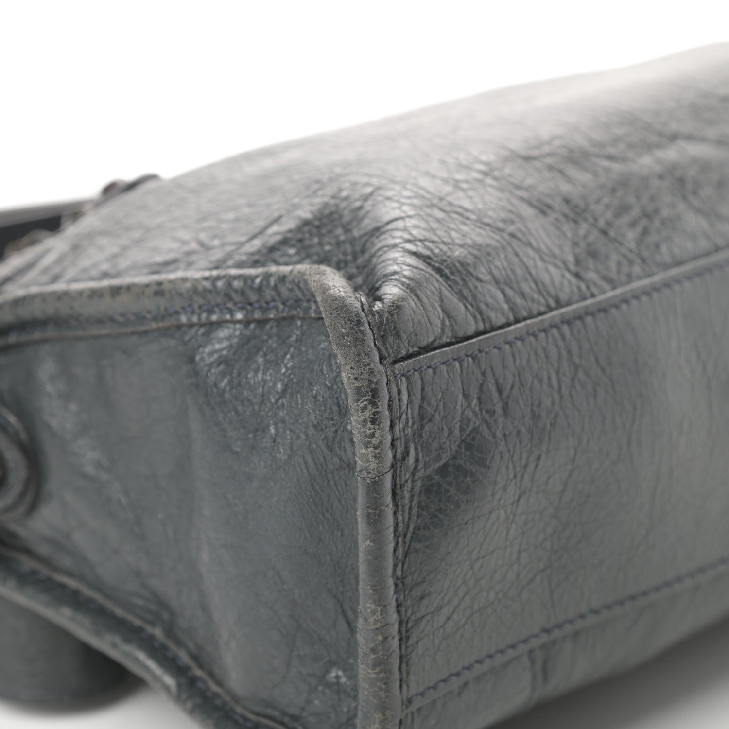 Balenciaga Agneau Classic Hardware Mini City Anthracite 12 of 16