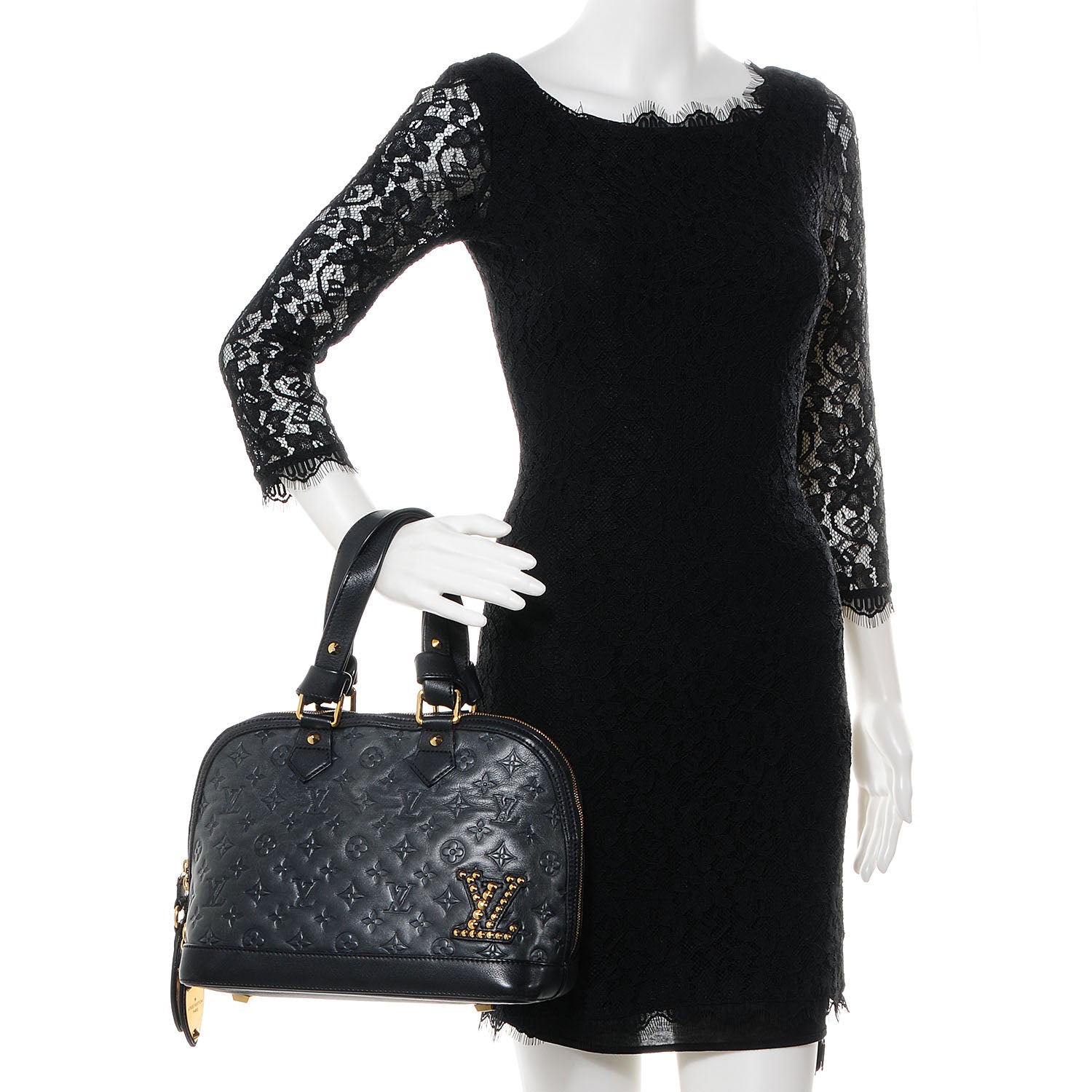 Louis Vuitton Monogram Double Jeu Neo Alma Blue 2 of 7