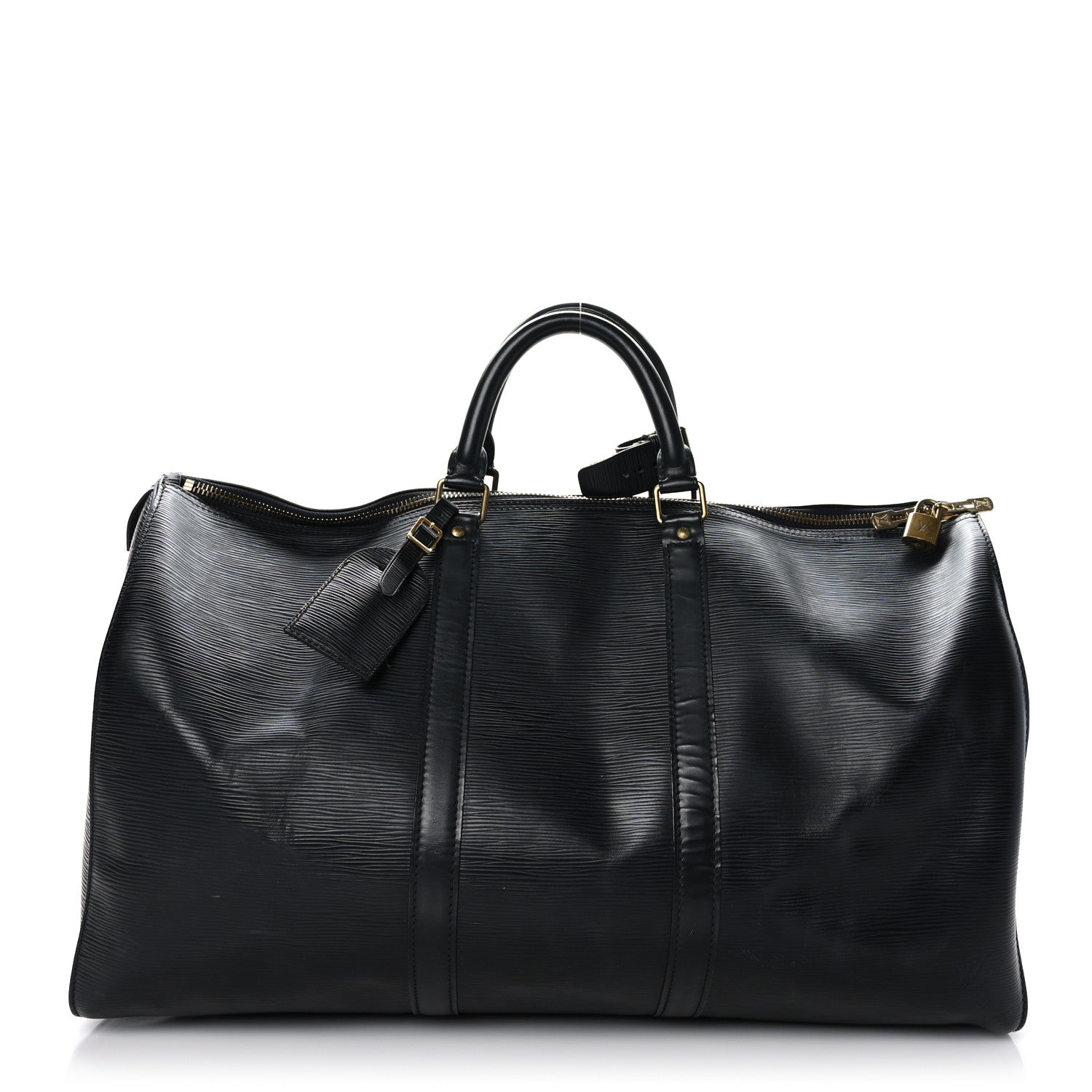 Louis Vuitton Epi Keepall 50 Black 1 of 10