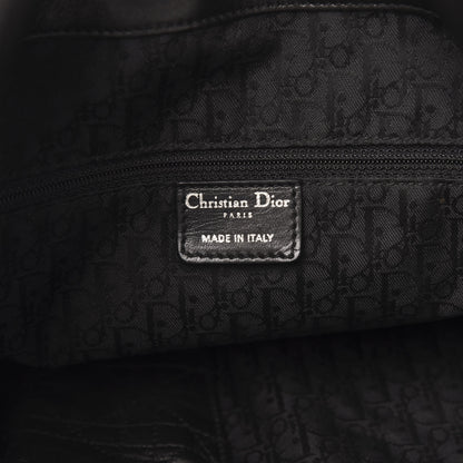 Christian Dior Lambskin Cannage Large Dior Soft Hobo Black 6 of 10
