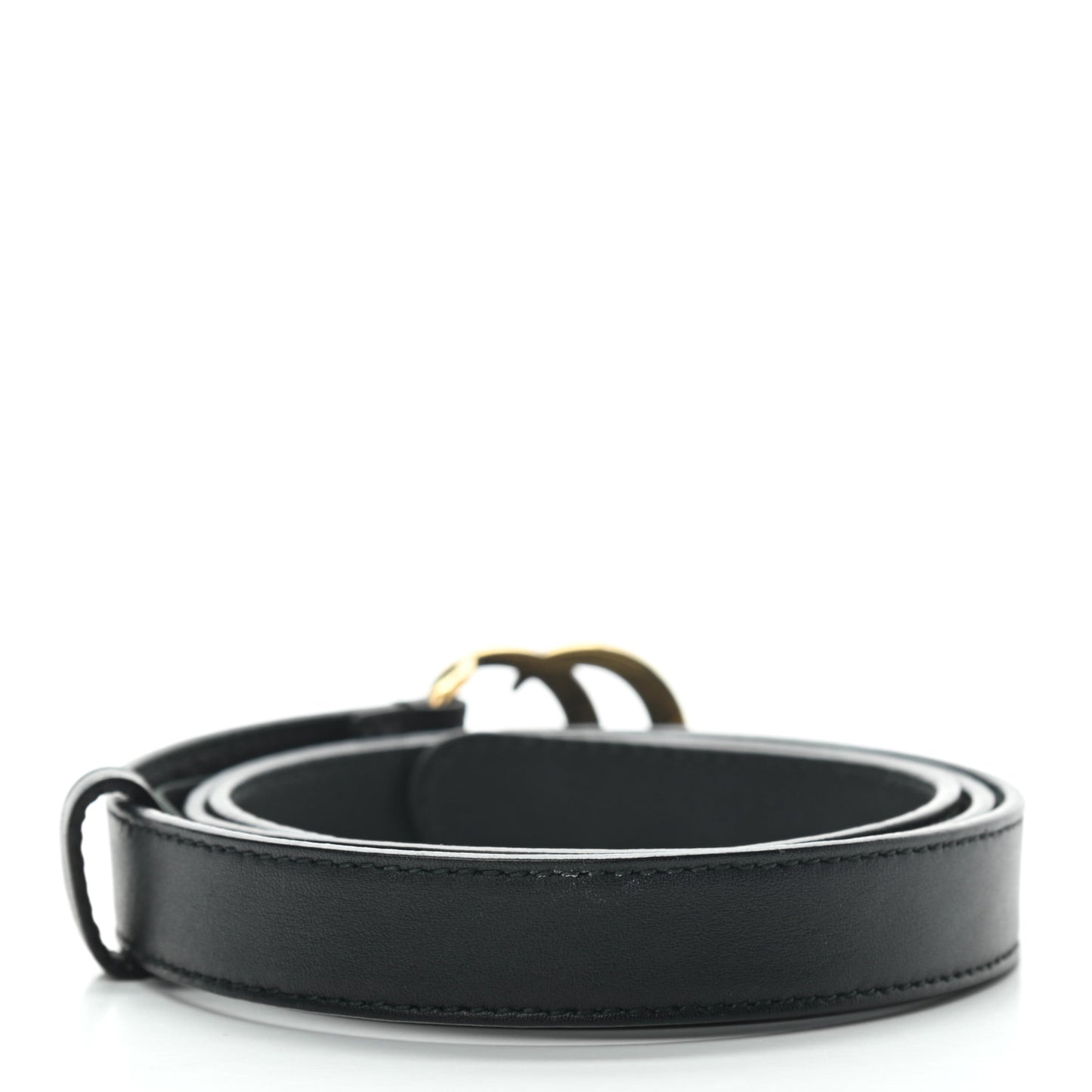 Calfskin Double G 20mm Belt 85 34 Black