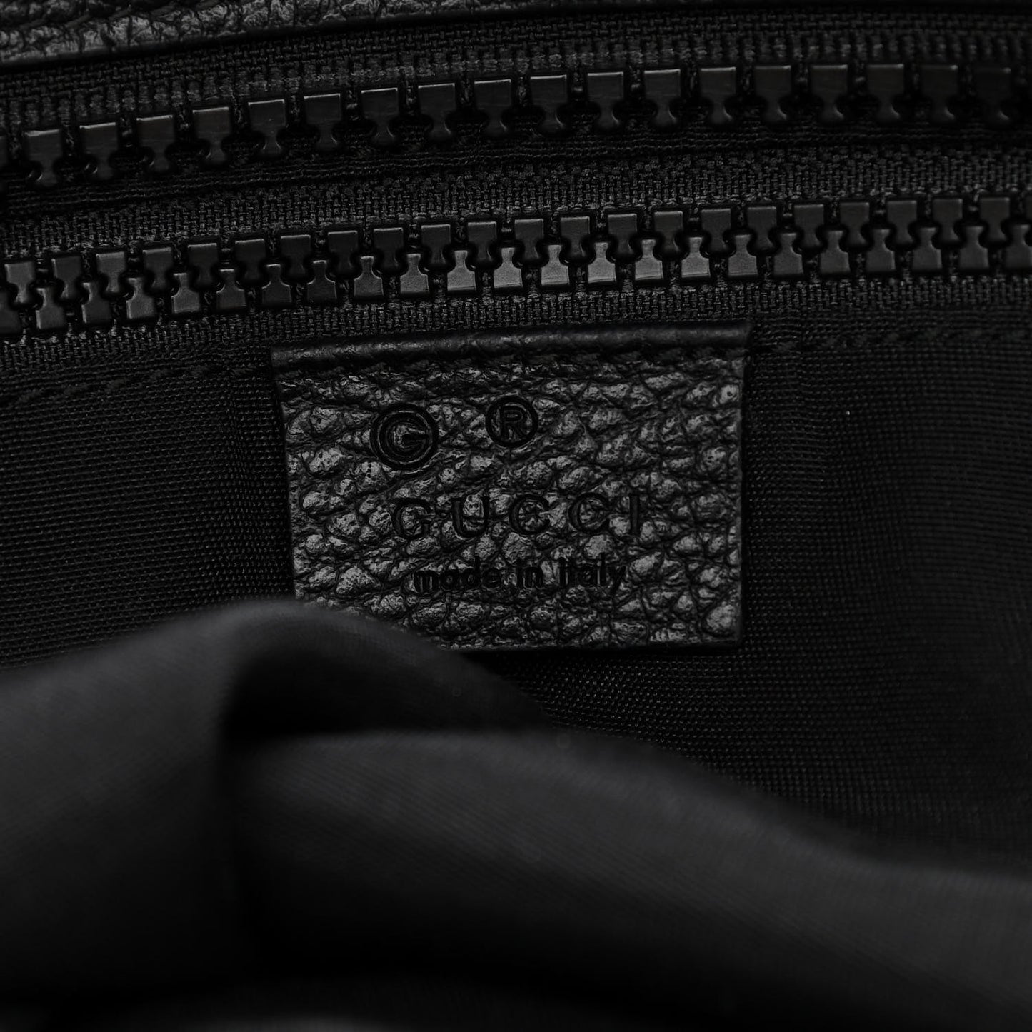 Nylon Monogram Tote Black