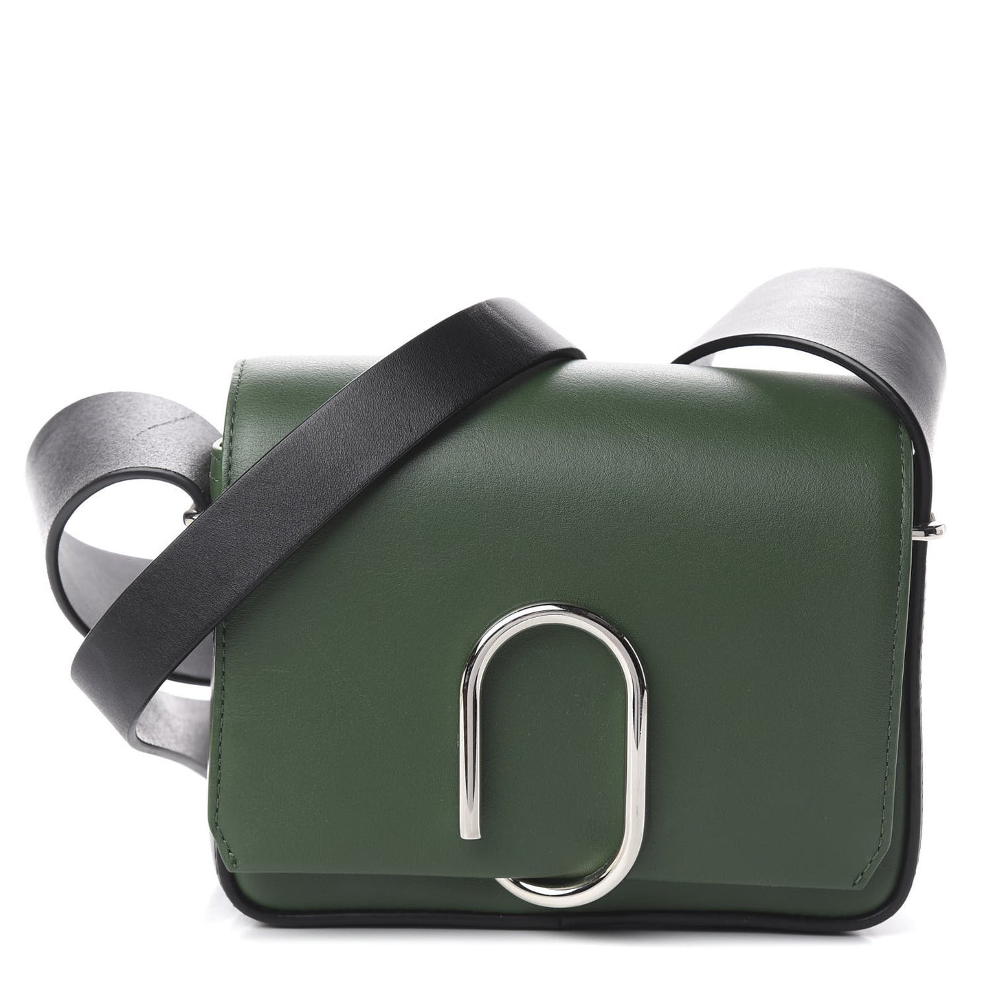 3.1 Calfskin Mini Alix Crossbody Bag Grass Black