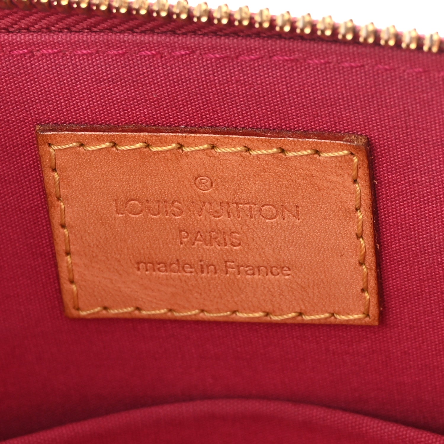 Louis Vuitton Vernis Alma BB Rose Indien 6 of 9