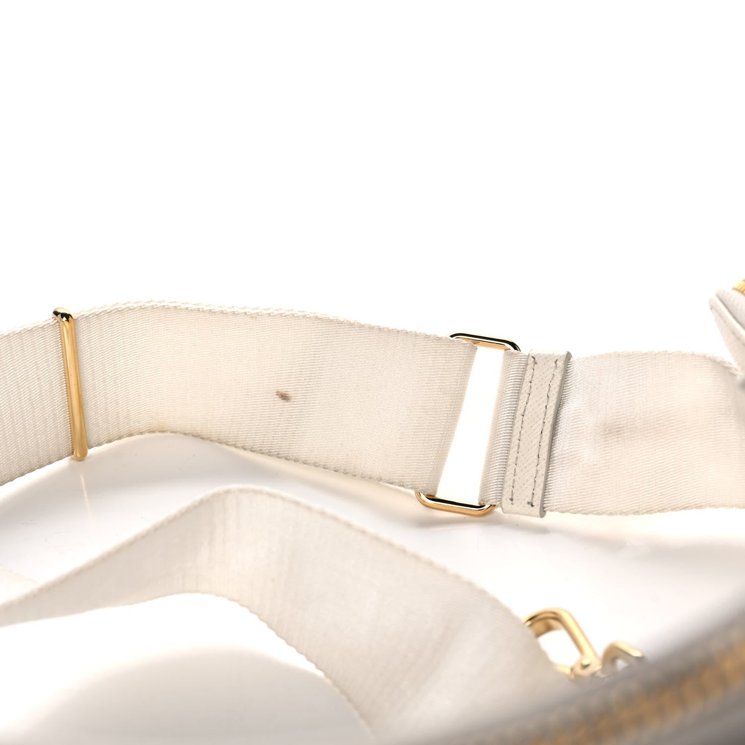Prada Saffiano Re-Edition 2005 Shoulder Bag White 18 of 19