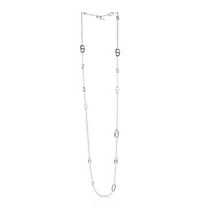 Hermes Sterling Silver Farandole Necklace 120 3 of 6