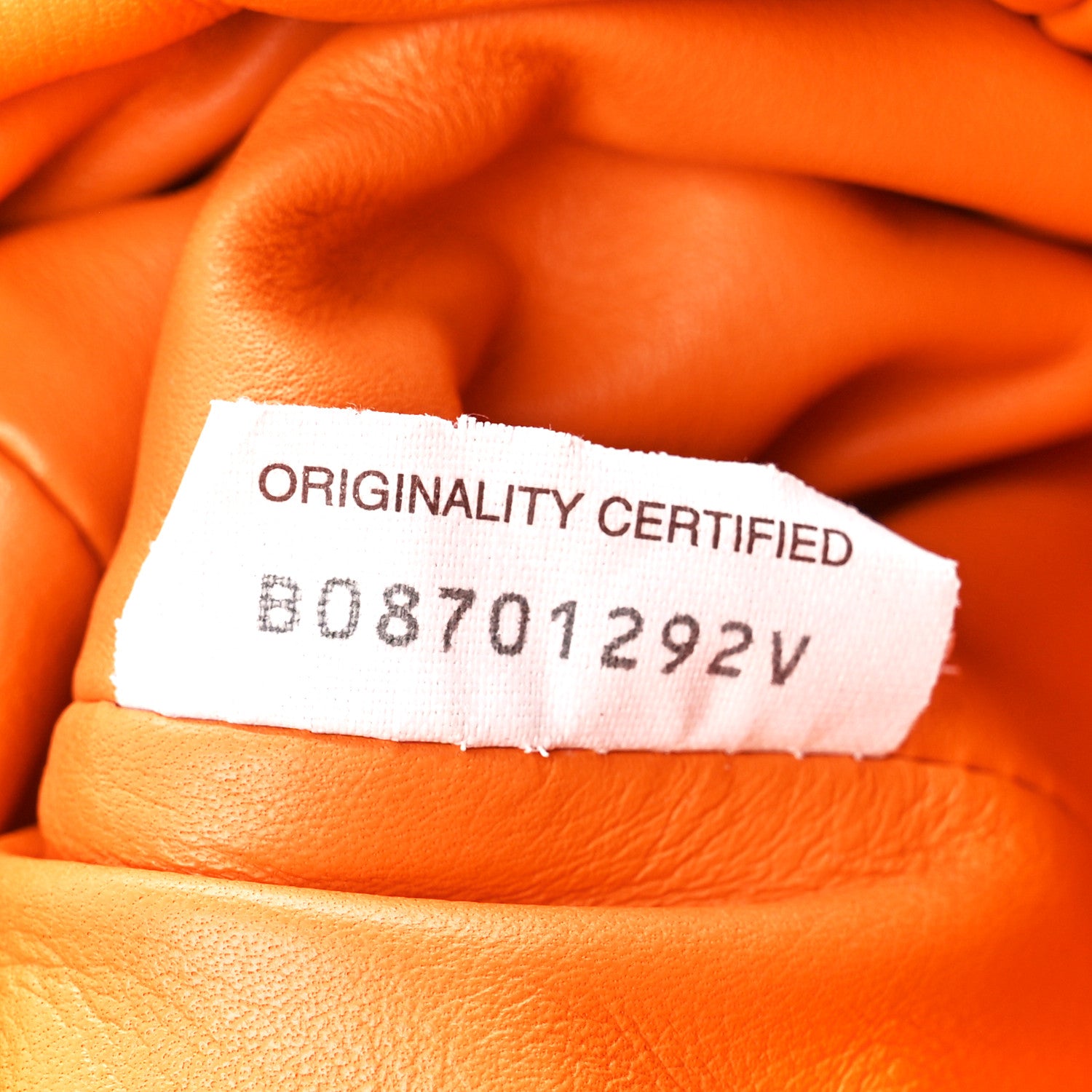 Bottega Veneta Smooth Butter Calf The Pouch Oversized Clutch Burnt Orange 7 of 11