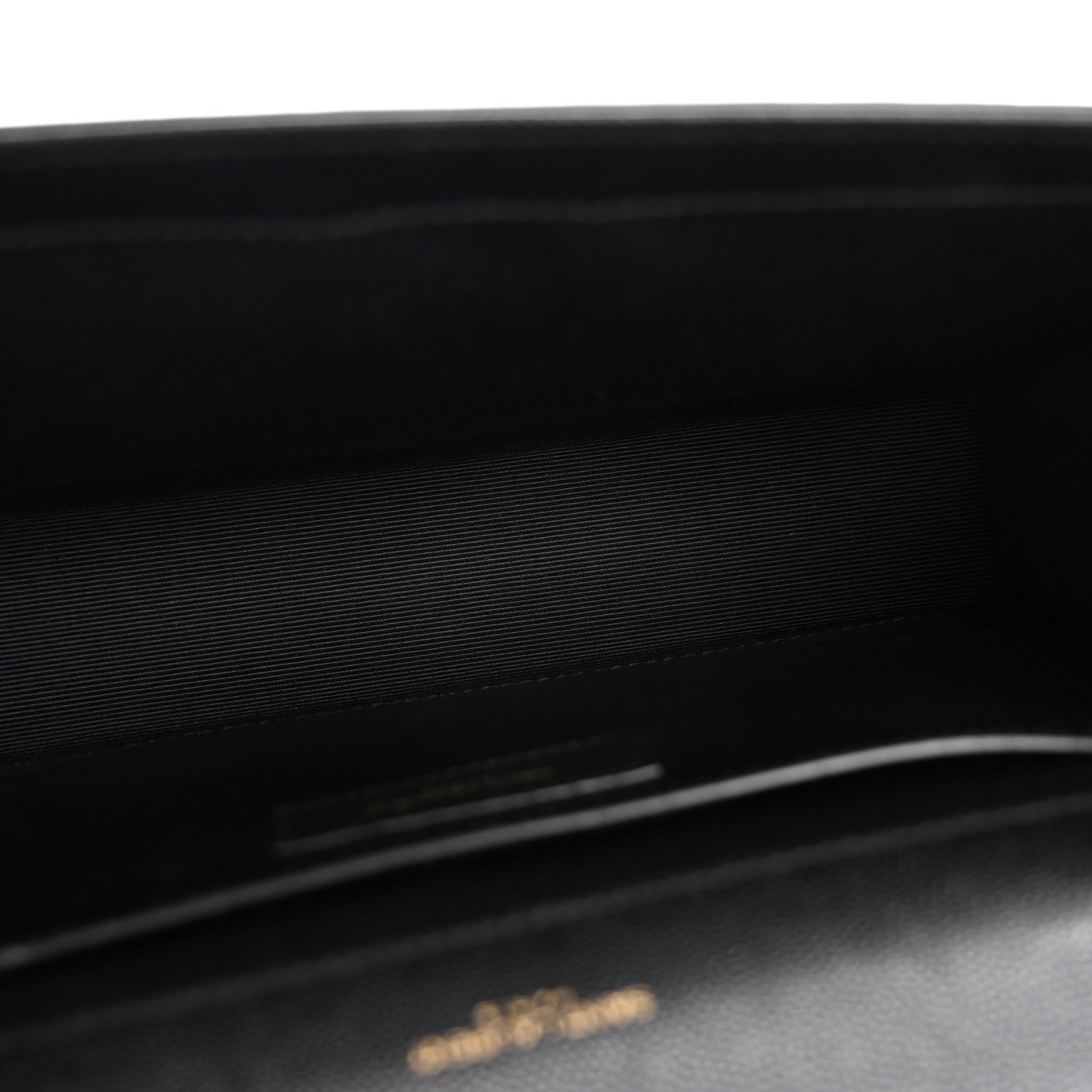Saint Laurent Grain De Poudre Small Classic Monogram Kate Tassel Satchel Black 5 of 12