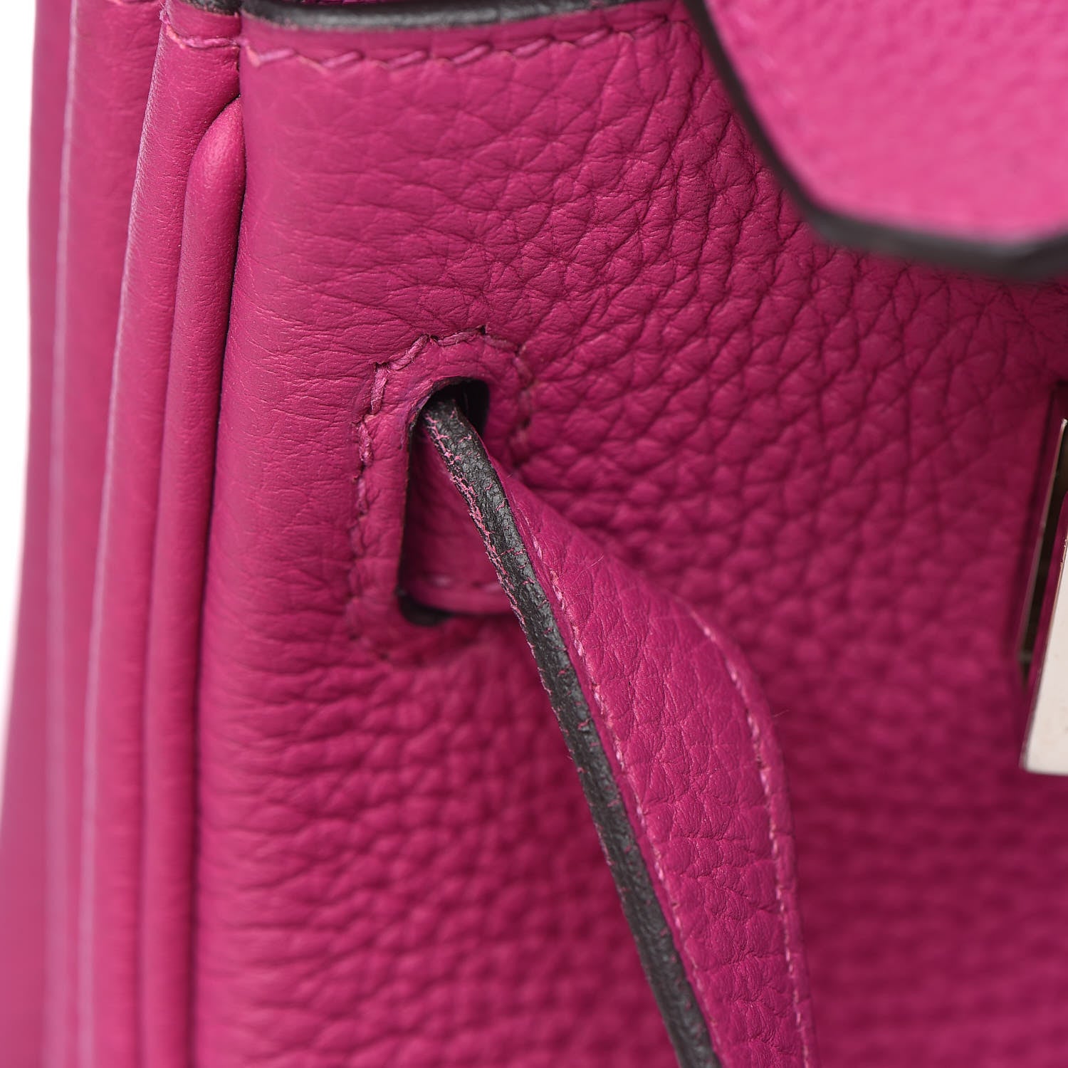 Hermes Togo Birkin 25 Rose Pourpre 38 of 46