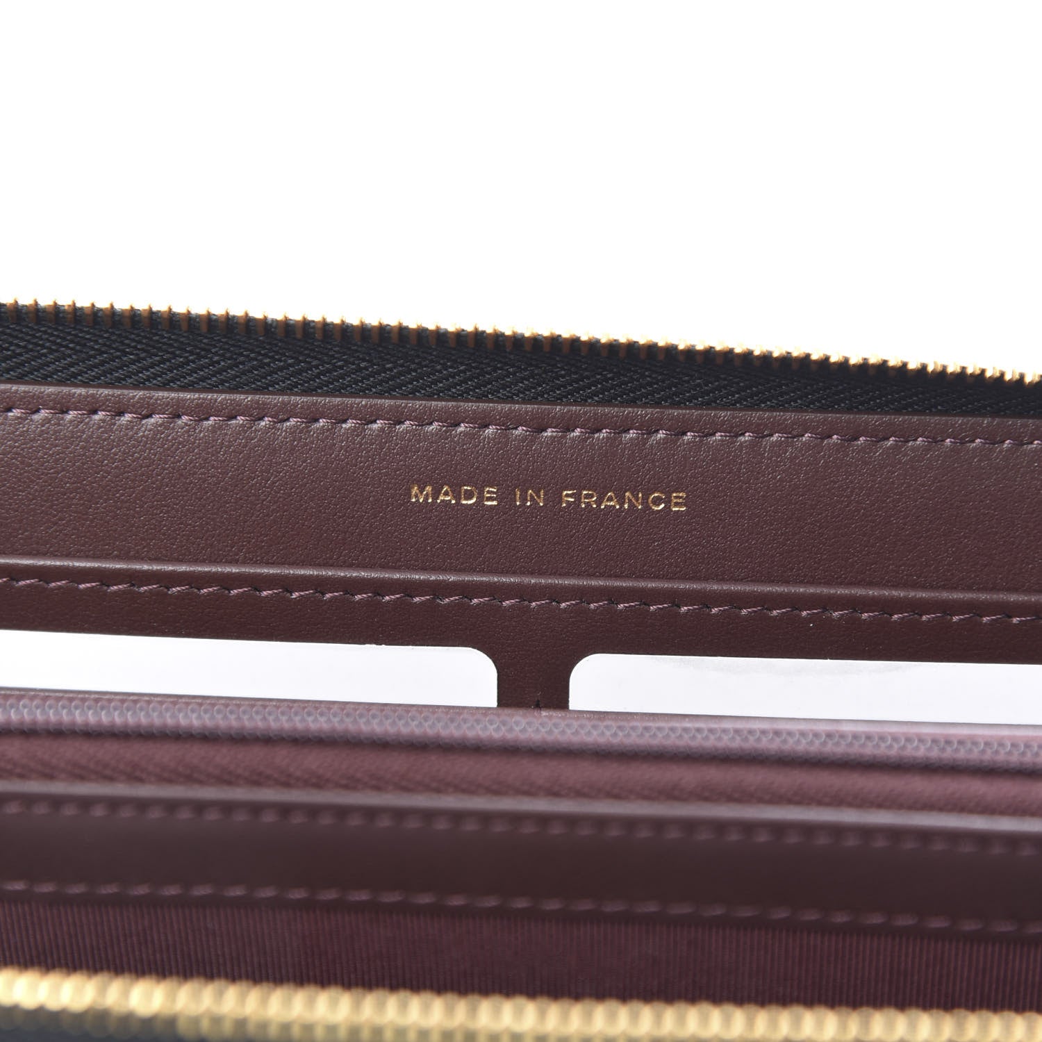 Chanel Caviar Quilted Large Gusset Zip Around Wallet Black 7 of 9