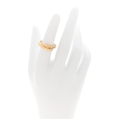 Bulgari 18K Yellow Gold Serpenti Viper Ring M 2 of 5