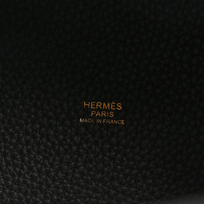 Hermes Taurillon Clemence Picotin Lock 18 PM Black 6 of 10