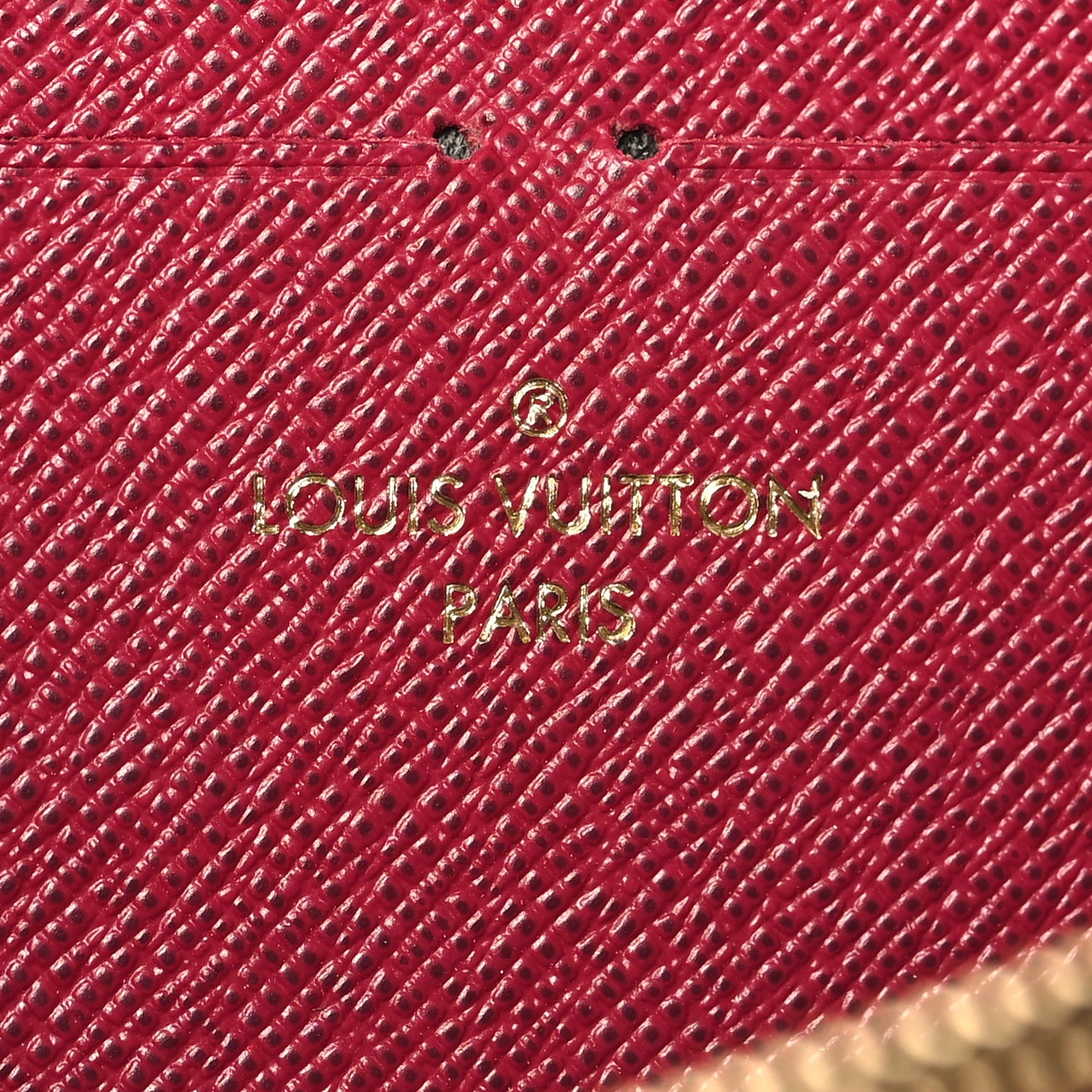Monogram Clemence Wallet Fuchsia