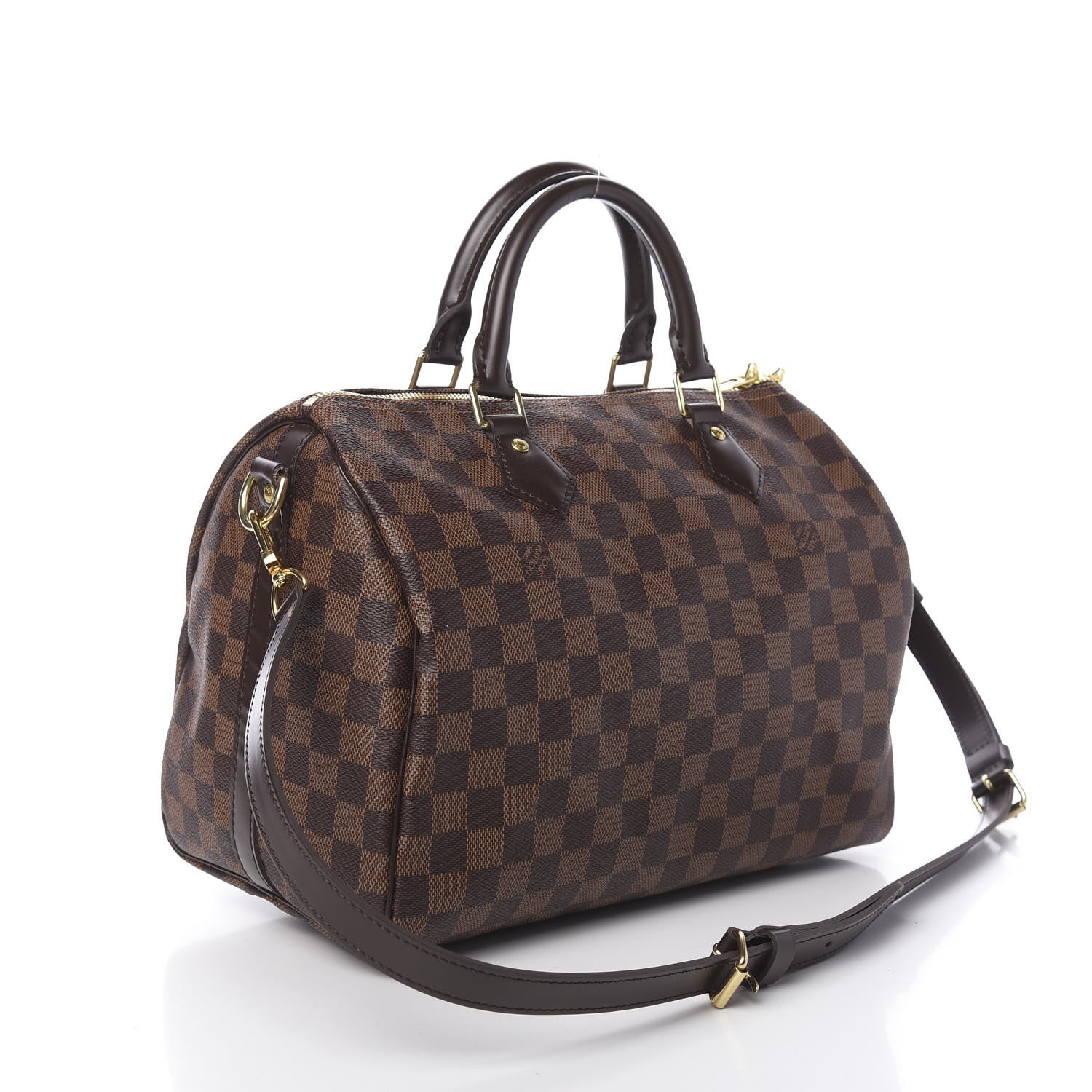 Louis Vuitton Damier Ebene Speedy Bandouliere 30 4 of 13
