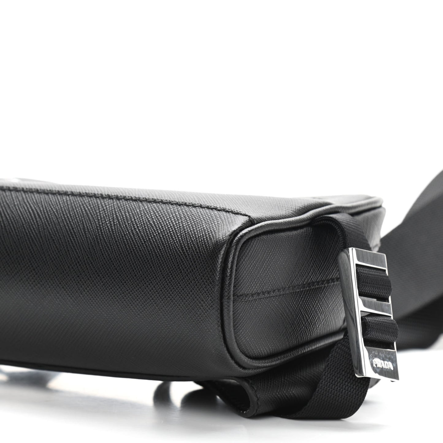 Saffiano Travel Belt Bag Black