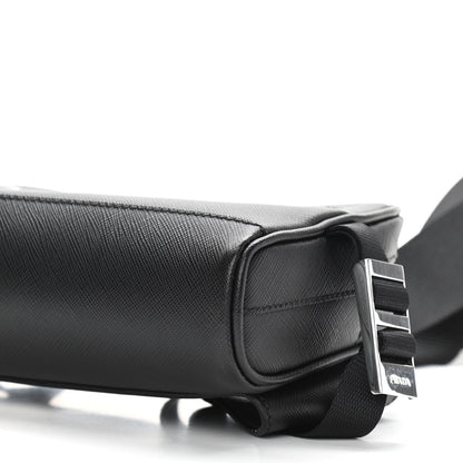 Prada Saffiano Travel Belt Bag Black 6 of 10