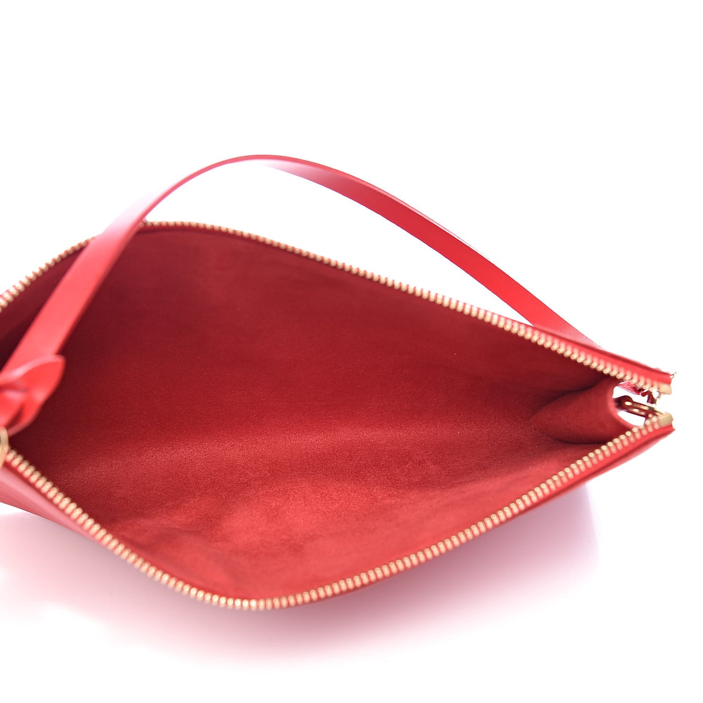 Epi Pochette Accessories 24 Castillan Red