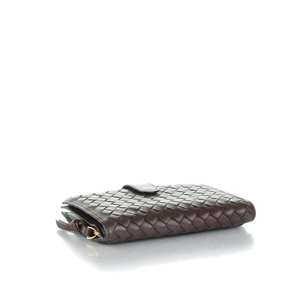 Bottega Veneta Nappa Intrecciato Continental Wallet Ebano 4 of 11