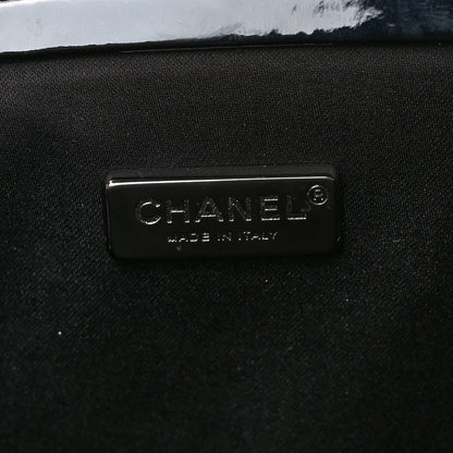 Chanel Patent Split Frame Bag Black 7 of 10