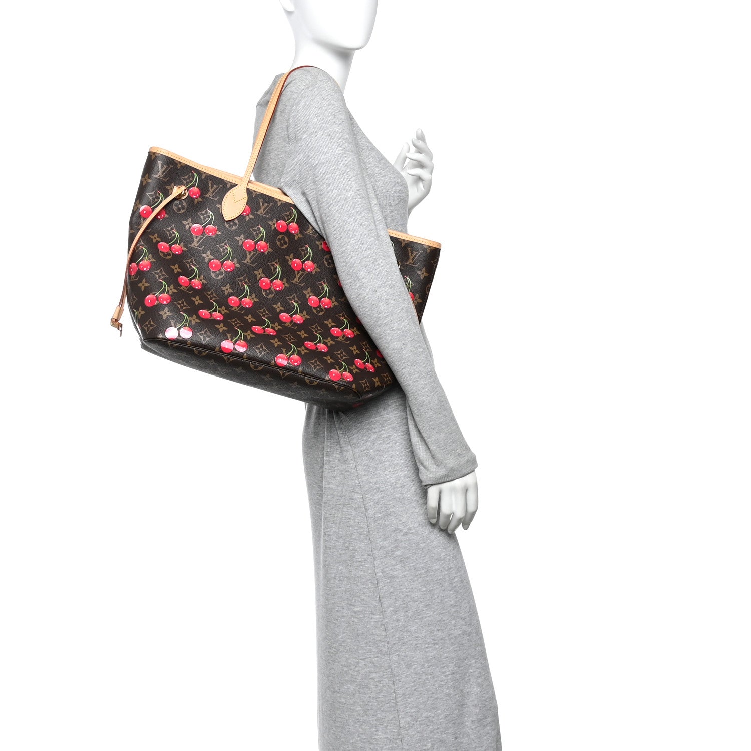 Louis Vuitton LV X TM Monogram Cerises Neverfull MM 2 of 14