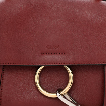 Chloe Calfskin Mini Faye Day Shoulder Bag Sienna Red 8 of 10