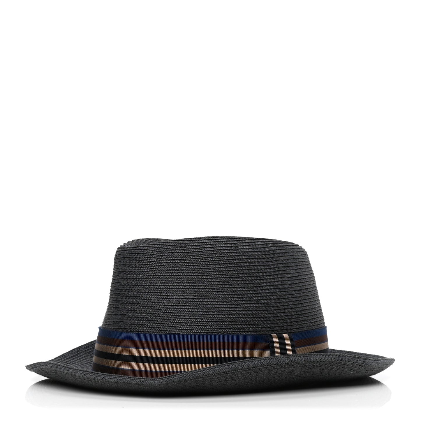 Straw Grosgrain Hat 60