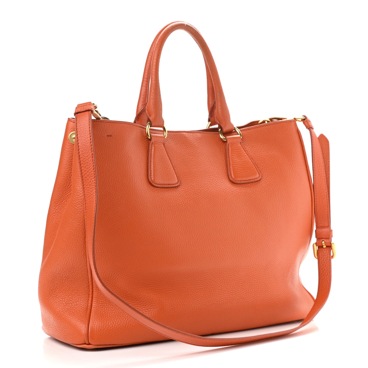 Vitello Daino Tote Papaya