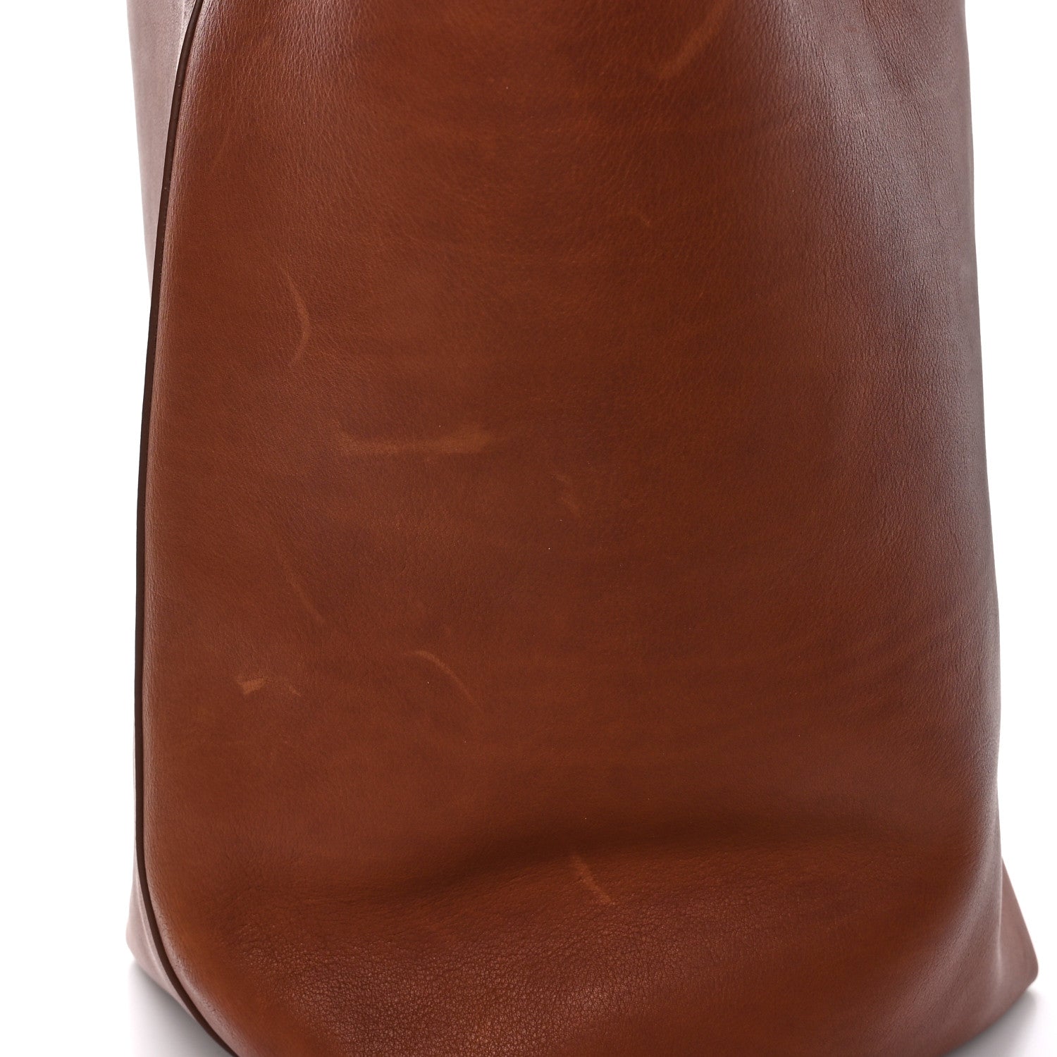 The Row Calfskin Large N/S Park Tote Cognac 13 of 13