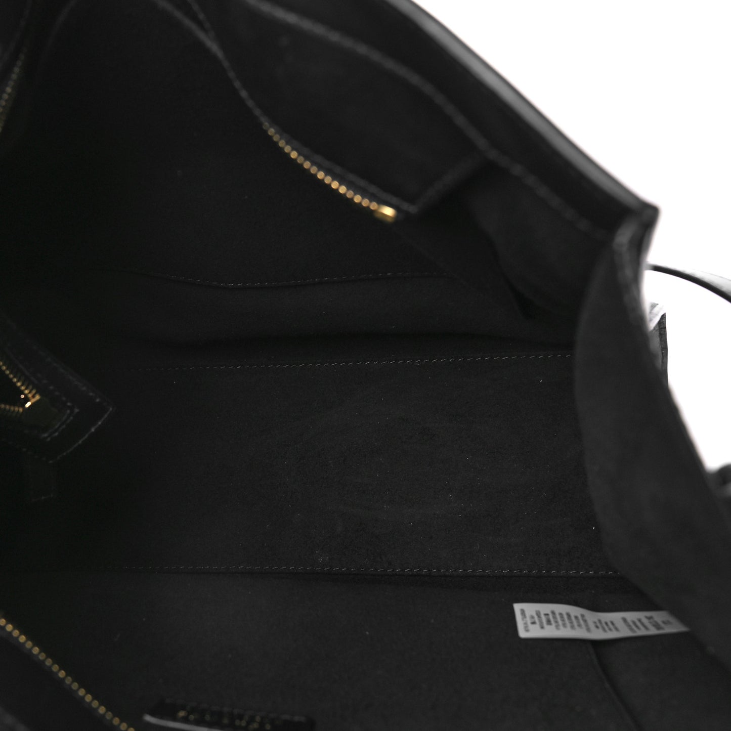 Calfskin Medusa Stud Tribute Tote Black