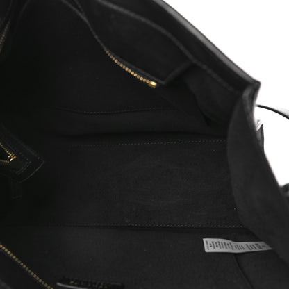 Versace Calfskin Medusa Stud Tribute Tote Black 5 of 8