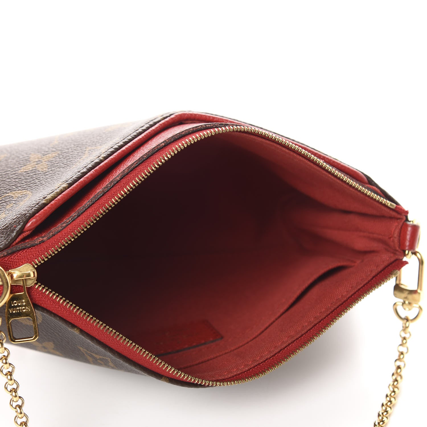 Louis Vuitton Monogram Pallas Clutch Cherry 5 of 10