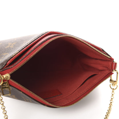 Louis Vuitton Monogram Pallas Clutch Cherry 5 of 10