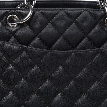 Chanel Caviar Quilted Grand Shopping Tote GST Black 13 of 16
