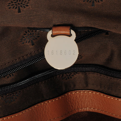 Mulberry Heavy Suede Alexa Tassel Satchel Oak 8 of 13