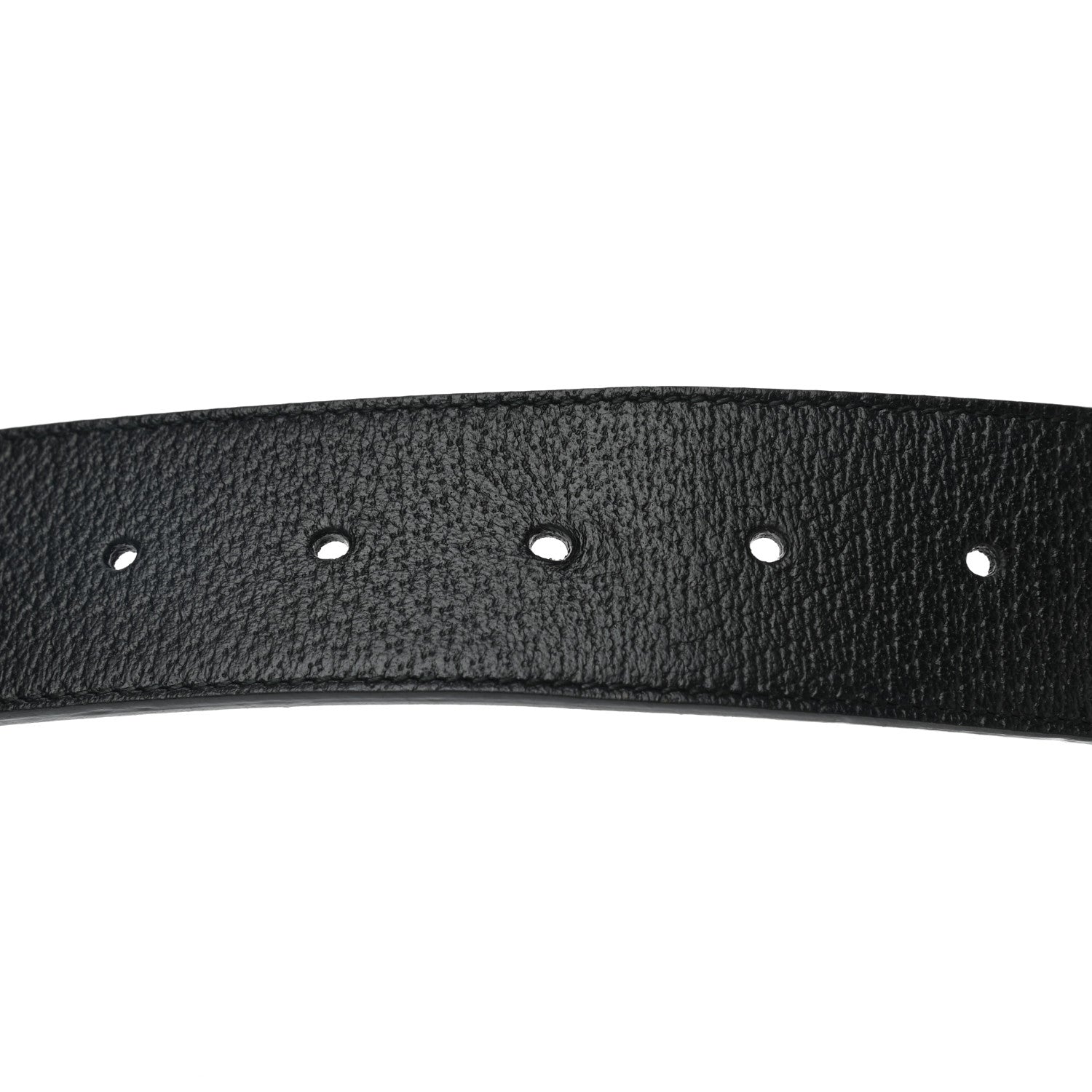 Gucci Textured Calfskin Double G 40mm Belt 105 42 Black 4 of 6