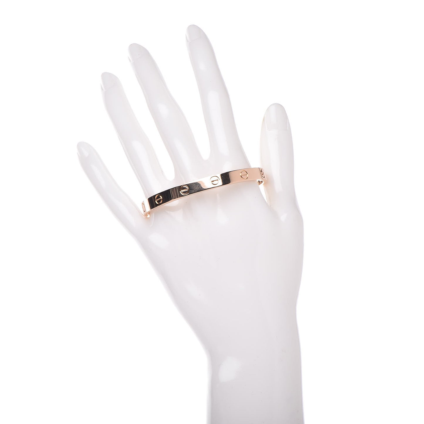 18K Pink Gold LOVE Bracelet 17