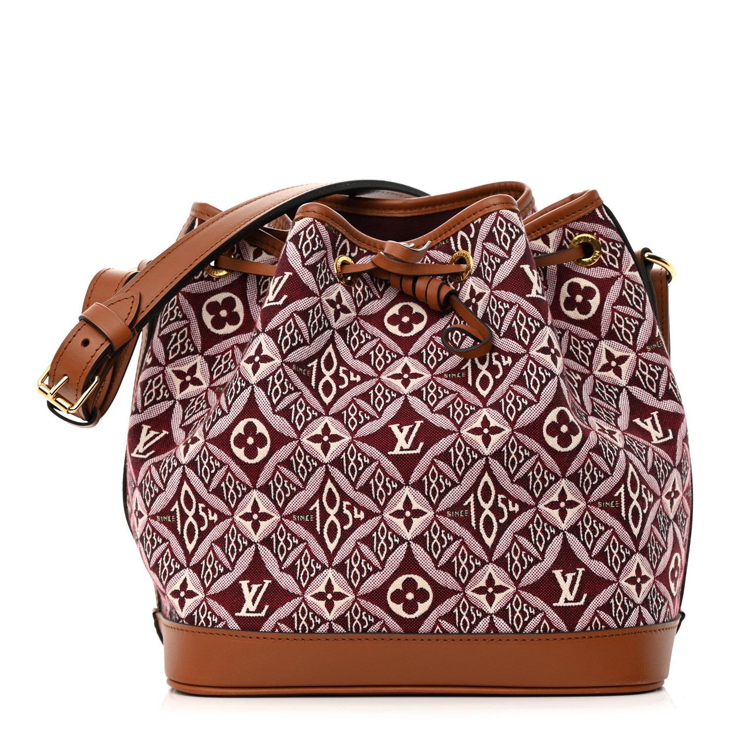 Louis Vuitton Jacquard Since 1854 Petit Noe Bordeaux 1 of 15