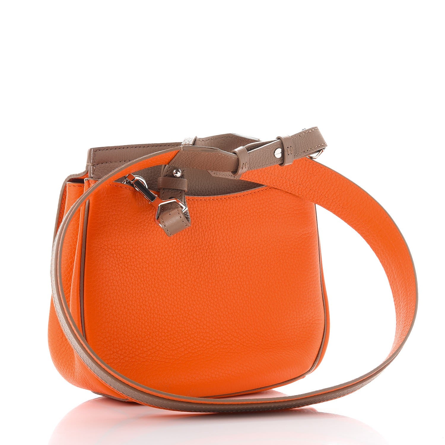 Louis Vuitton Taurillon Marceau Tangerine Taupe 3 of 7