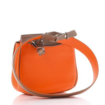 Louis Vuitton Taurillon Marceau Tangerine Taupe 3 of 7