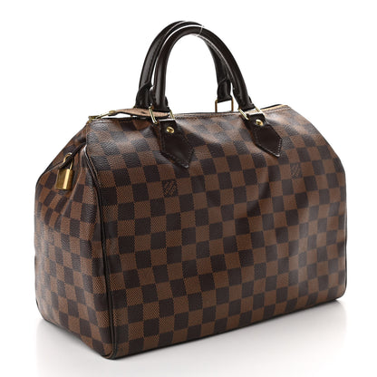 Louis Vuitton Damier Ebene Speedy 30 3 of 14