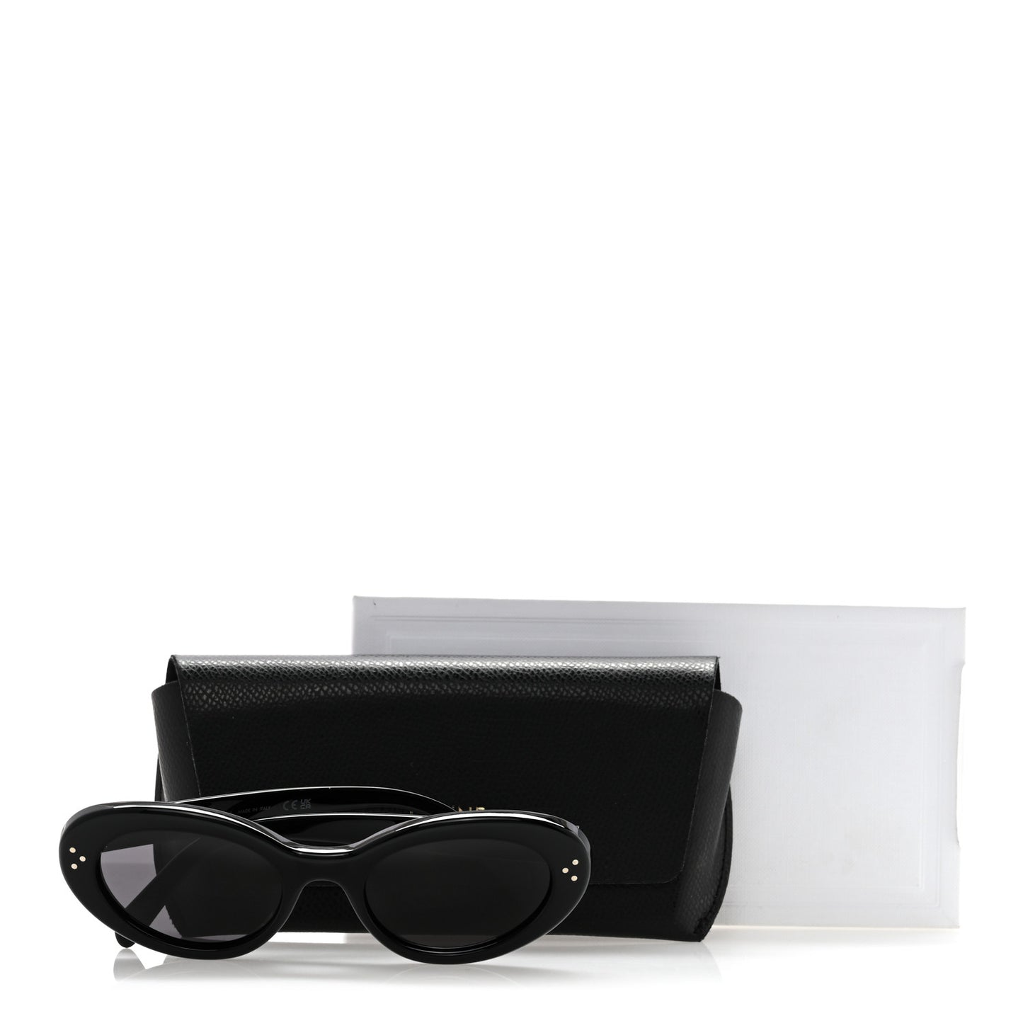 Acetate Cat Eye Sunglasses CL401931 Black